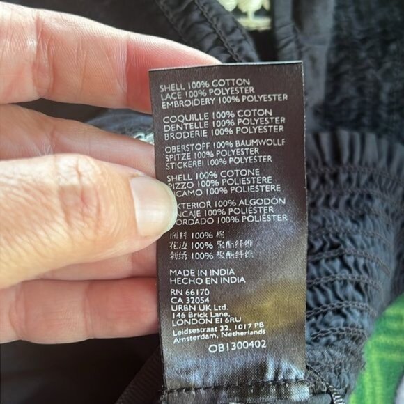 Anthropologie Embroidered Lace Top - Picture 12 of 12